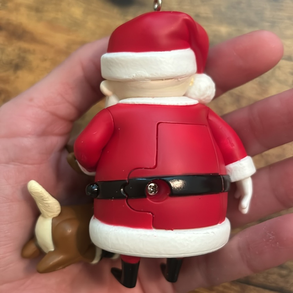 Hallmark won't you guide my sleigh tonight Rudolph ornament Xmas holiday - Picture 2 of 2